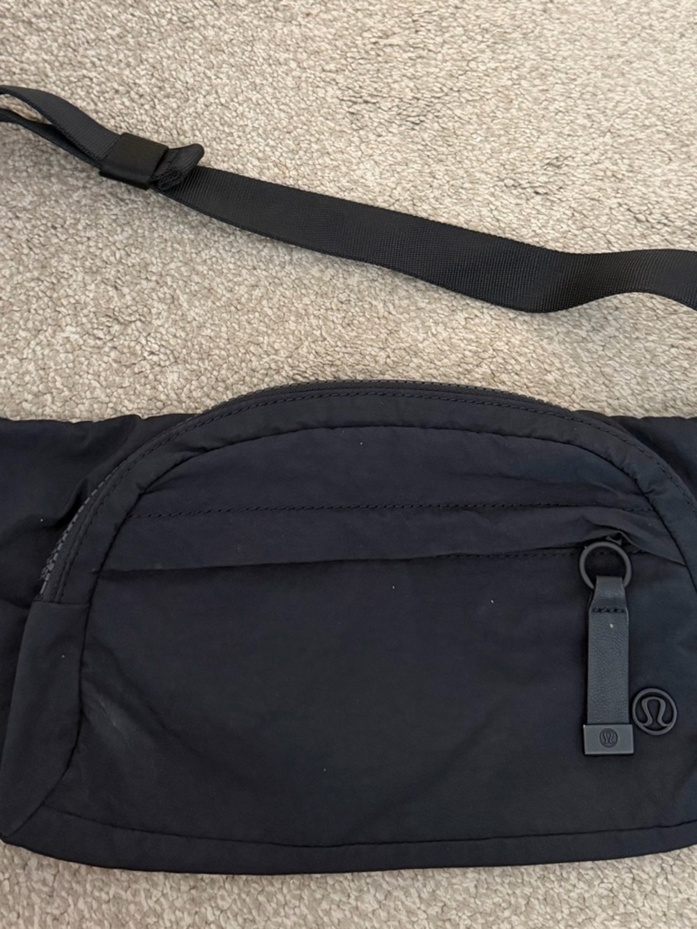 lululemon athletica Black Men's Waist/Crossbody Bag